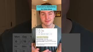 Tool for working with Unix time  #coding #softwareengineer #computerscience