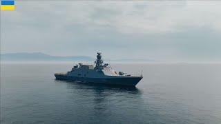 Ukrainian corvette Hetman Ivan Mazepa successfully conducted test firing