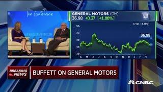 Warren Buffett: Mary Barra has done a sensational job at General Motors