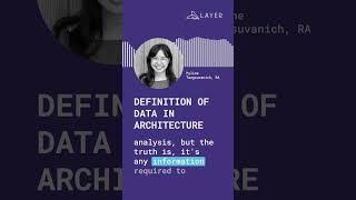 Data in Architecture