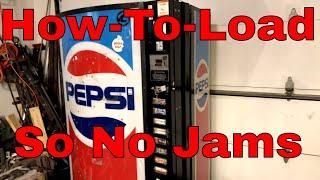 Dixie Narco How to Load Vending Machine Soda Machine