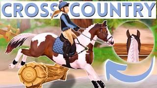 Tack Up and Ride Cross Country With Me! A Few Close Calls... II Star Stable Realistic Roleplay