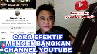 Rahasia Channel Teknisi Kreator bisa berkembang - Mari kita Bahas