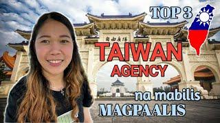 TOP 3 TAIWAN AGENCY na mabilis MAGPAALIS | FACTORY WORKER in Taiwan | Vlog # 34