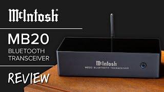 McIntosh MB20 Bluetooth Transceiver Review & Use Cases | Enter the World of Streaming!