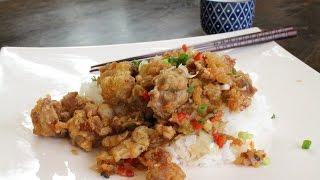 Salt and Pepper Fried Chicken / Chinese style / Morgane Recipes