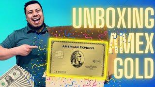 Unboxing the Amex Gold | One of the BEST Metal Cards