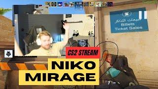 NiKo Stream - Map2 (Mirage) | May 22, 2024 #cs2 #pov