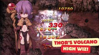 ONE HIT KASA?!!! | High Wizard Thor's Volcano | Ragnarok Online Pre-renewal