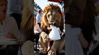 Shock#shocking #animals #baby #lion #explore #scary #trending #trend #fyp #foryou #viralshorts