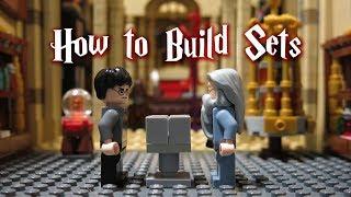 How to Build Brickfilm Sets | Dumbledore's Office | Behind the Scenes