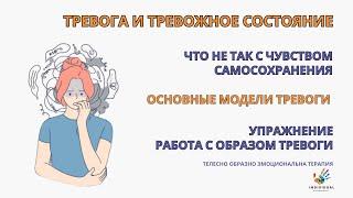 Тревожное расстройство. Диагностируем свой тип тревожности и прорабатываем вместе в Упражнении.