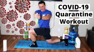 CoronaVirus At Home Full Body Quarantine Workout | Covid-19 Killer!