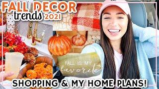 4 Stores! FALL DECOR SHOP WITH ME + HOME DECORATING IDEAS for FALL 2021 | Alexandra Beuter