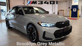 NEW ARRIVAL! 2025 BMW M340i xDrive LCI2 Brooklyn Grey Metallic #bmw #m340i #g20