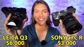 60 MEGAPIXEL Travel Cameras: Leica Q2 & Q3 vs Sony a7C R