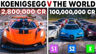 Forza Horizon 5 | Koenigsegg Jesko VS The World! | The Undisputed Fastest Car In History?