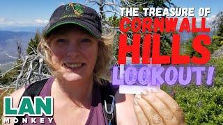 Treasure of Cornwall Hills Lookout - Geocaching Extreme Adventure in Gold Country British Columbia