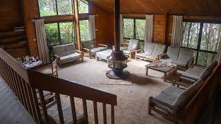 Secluded Retreat & Cabins Abandoned in a Rainforest