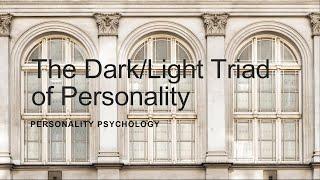 The Light Triad of Personality