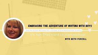 Embracing the Adventure of Writing with Boys! #homeschool #english #writing #reluctantwriter