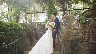 Christine and Ki - Elegant Wedding at Cheekwood Gardens - Nashville, Tennessee