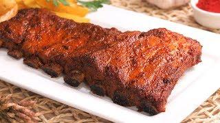 Delicious Baked Pork Ribs with a Trick to make them Tender