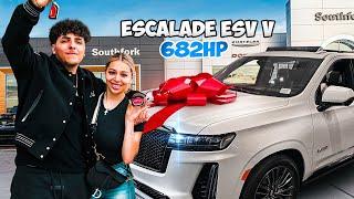 WE BOUGHT A 2023 CADILLAC ESCALADE ESV V!! (682 HP SUPER SUV)