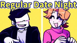 Friday Night Funkin': Regular Date Night (Tankman & Senpai) (FNF Mod / FULL WEEK)