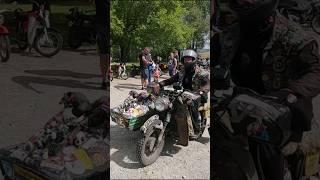  MZ 250cc Rat Bike Side Car   MZ TS 250/1 #short #shorts #shortvideo