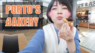【試吃美國第一名的烘培糕點共17種口味！】Porto's Bakery 比台灣麵包店好吃嗎？