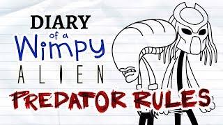 Diary of a Wimpy Alien 2 PREDATOR RULES (Wimpy Kid / Alien / Predator Parody)