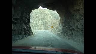 Driving Up The Old PanAm Hwy Thru Hills of Southern Peru