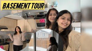 Home tour |Basement in Canada  ||Our place ️