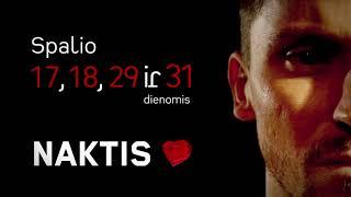 Klaipėdos dramos teatro spektaklio "Naktis" anonsas