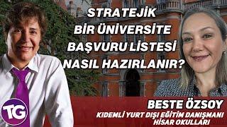 STRATEJİK BİR ÜNİVERSİTE BAŞVURU LİSTESİ NASIL HAZIRLANIR?