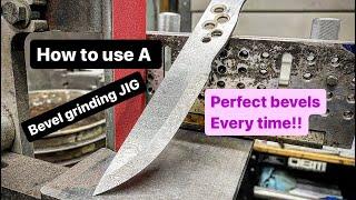 How To grind PERFECT bevels using a JIG