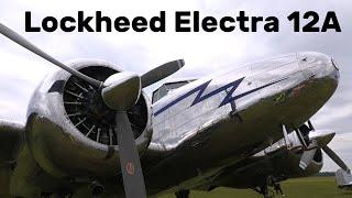 Lockheed Electra 12A Art Deco Aviation | 4K | 14th HISTORICAL AIRSHOW 2024