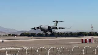 U.S. Air Force C-17 Globemaster III lands at Las Vegas | 09-9209