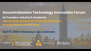 Welcome & Introduction to Xcelerator, Berkeley RDI, Blockchain at Berkeley