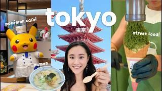 japan vlog ️ exploring asakusa, street food, pokemon cafe, and more!