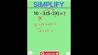 HOW TO SIMPLIFY #maths #explore #education #youtubeshorts #shorts #shortvideo