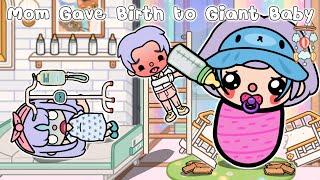 Mom Gave Birth To Giant Baby Toca life story l Toca Boca