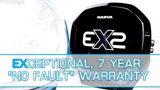 The EXceptional Narva EX2 Driving Lights 7 Year "No Fault" Warranty