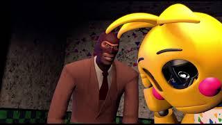 Spy Vs Toy Chica [FNAF VS TF2 - Episode 2 (Clip)]