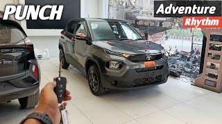 Tata Punch Adventure Rhythm 2025 ️| मात्र ₹7.35 लाख में ले जाए Tata Punch का Most Selling Variant 