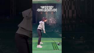 드라이버샷 샤프트 탄성으로 치기!! KLPGA 서하경 프 로 레슨 #서하경프로