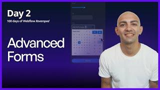 Advanced form elements on Webflow. Range sliders, date pickers and more - Day 2/100 days of Webflow