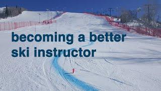 Changing understanding and mechanics for skiing