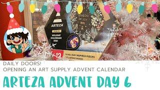 Arteza Art Supply Advent CalendarDay 6